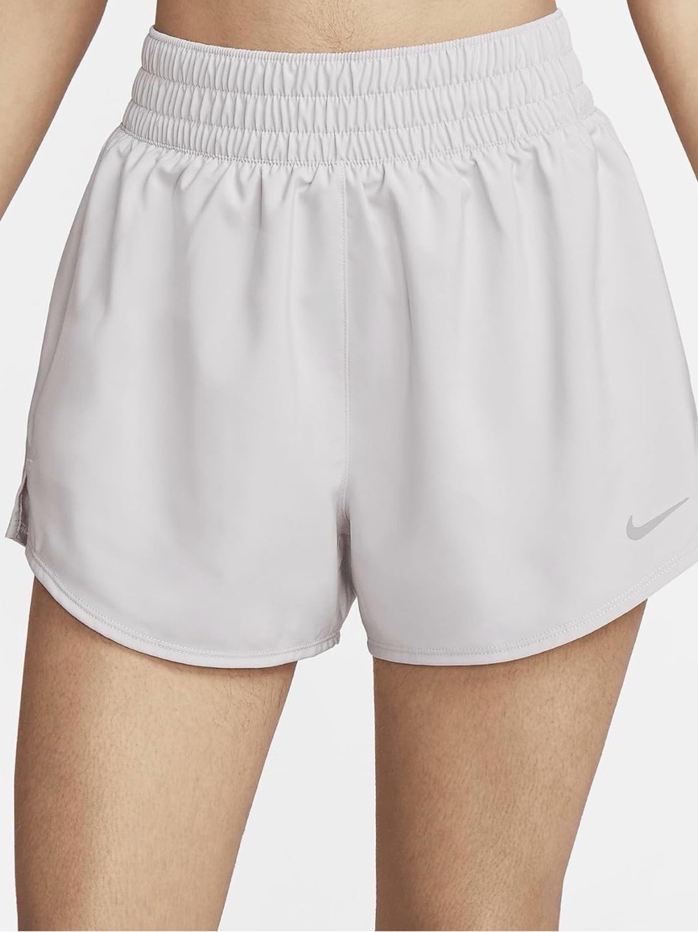 NWT Nike One Dri-Fit High Waisted 3” 2 in 1 shorts size S.